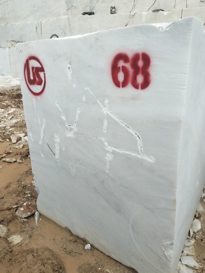 Gumbati White Marble Blocks 